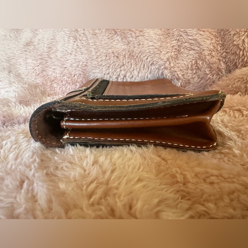 Patricia Nash “Torri” Crossbody Bag 👜 Cognac Leather — Missing Strap - Picture 6 of 15